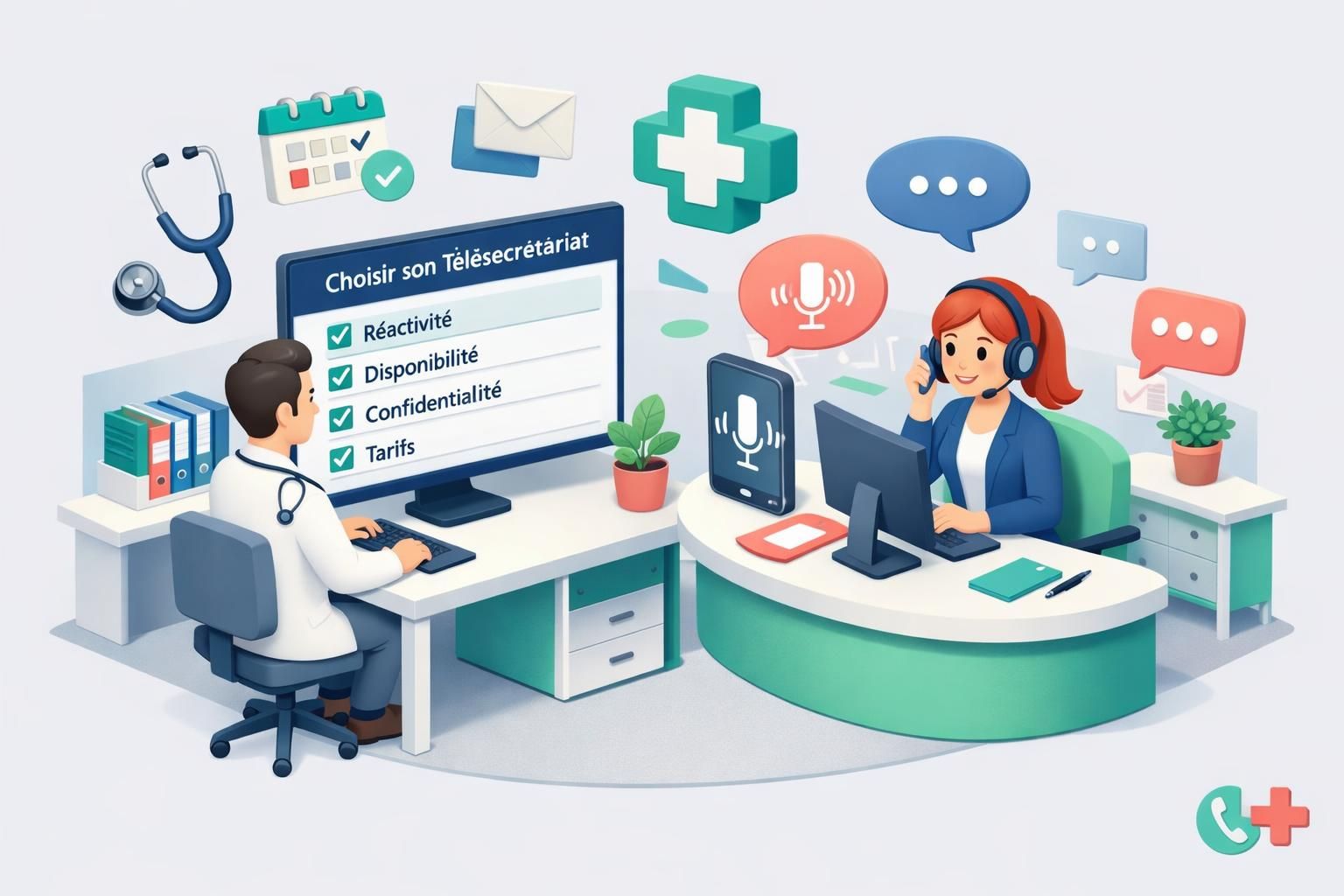 découvrez comment choisir votre télésecrétariat médical grâce à notre guide complet qui vous présente les critères essentiels pour optimiser la gestion de votre cabinet médical.