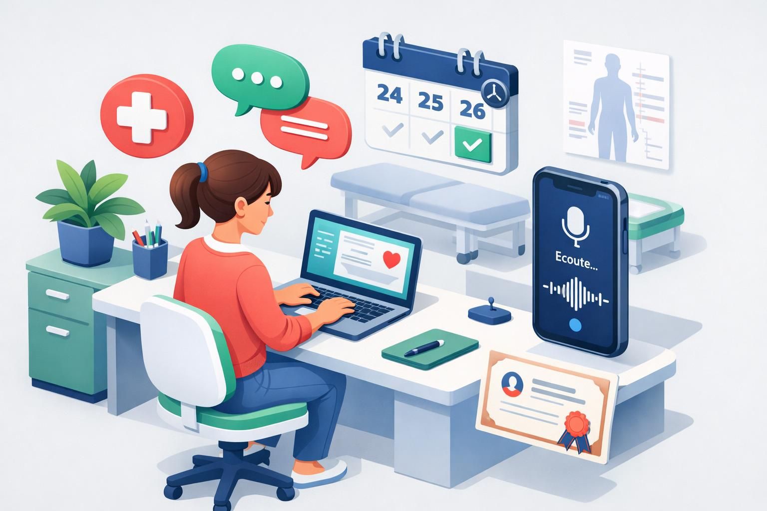 découvrez comment devenir secrétaire médicale sans diplôme avec notre guide pratique 2026. conseils, formations accessibles et étapes clés pour réussir votre carrière dans le domaine médical.