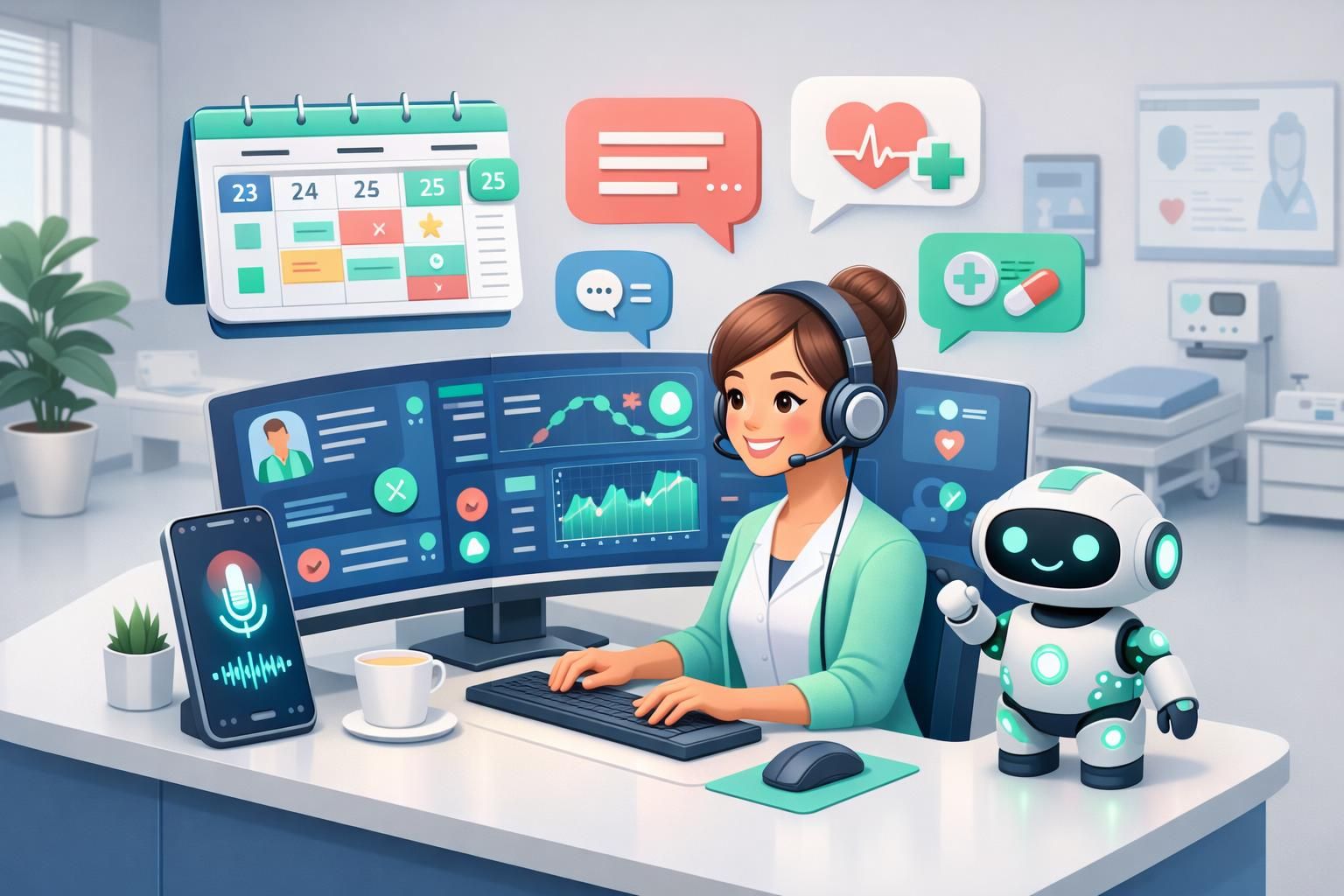 découvrez les tendances et prédictions pour le futur de l'ia en télésecrétariat médical à l'horizon 2026, et comment cette technologie révolutionne la gestion administrative en santé.