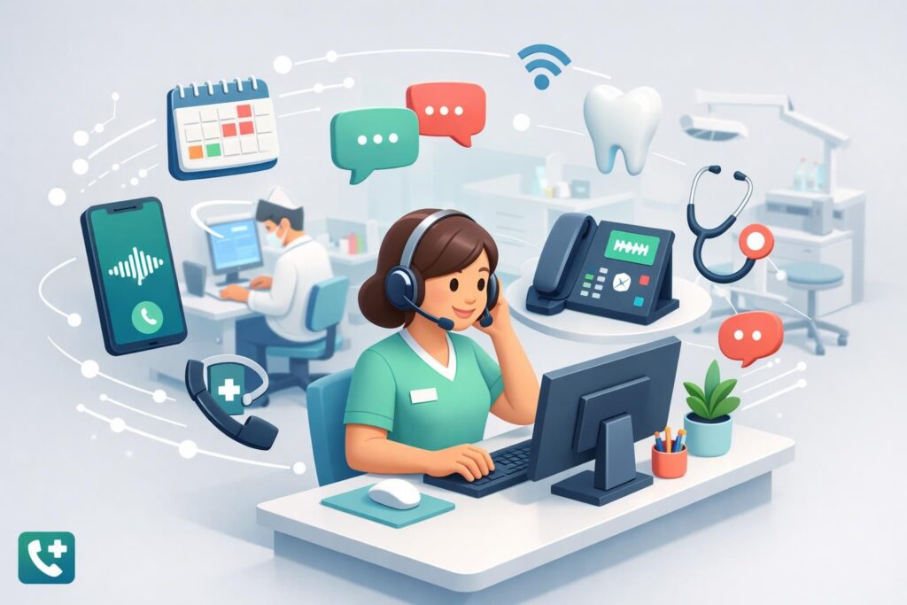 découvrez comment un secrétariat externalisé pour dentiste peut optimiser la gestion des appels de votre cabinet dentaire, améliorer le service patient et gagner en efficacité.