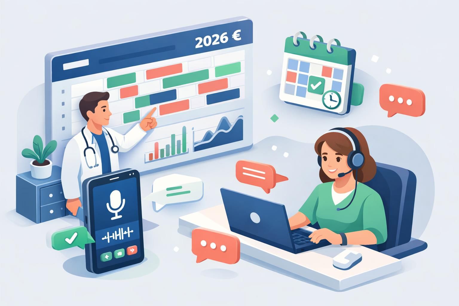 découvrez les tarifs du télésecrétariat médical en 2026 et consultez notre grille des prix détaillée pour choisir la solution adaptée à votre budget.