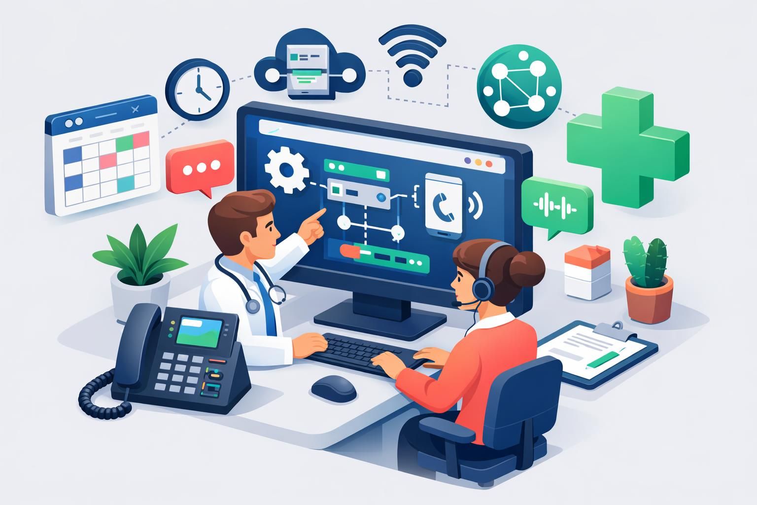 découvrez la téléphonie asterisk spécialement conçue pour les cabinets médicaux, une solution open-source fiable et sécurisée pour faciliter la communication des praticiens.