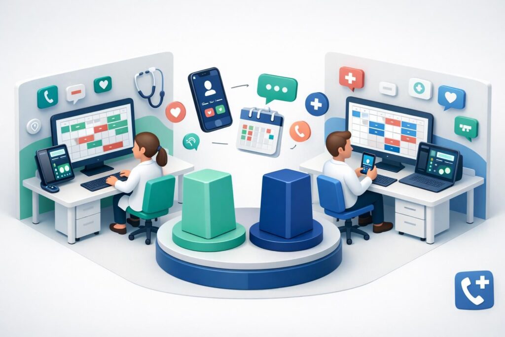 comparez maiia et doctolib pour choisir la meilleure solution de prise de rendez-vous en ligne adaptée à vos besoins professionnels et patients.
