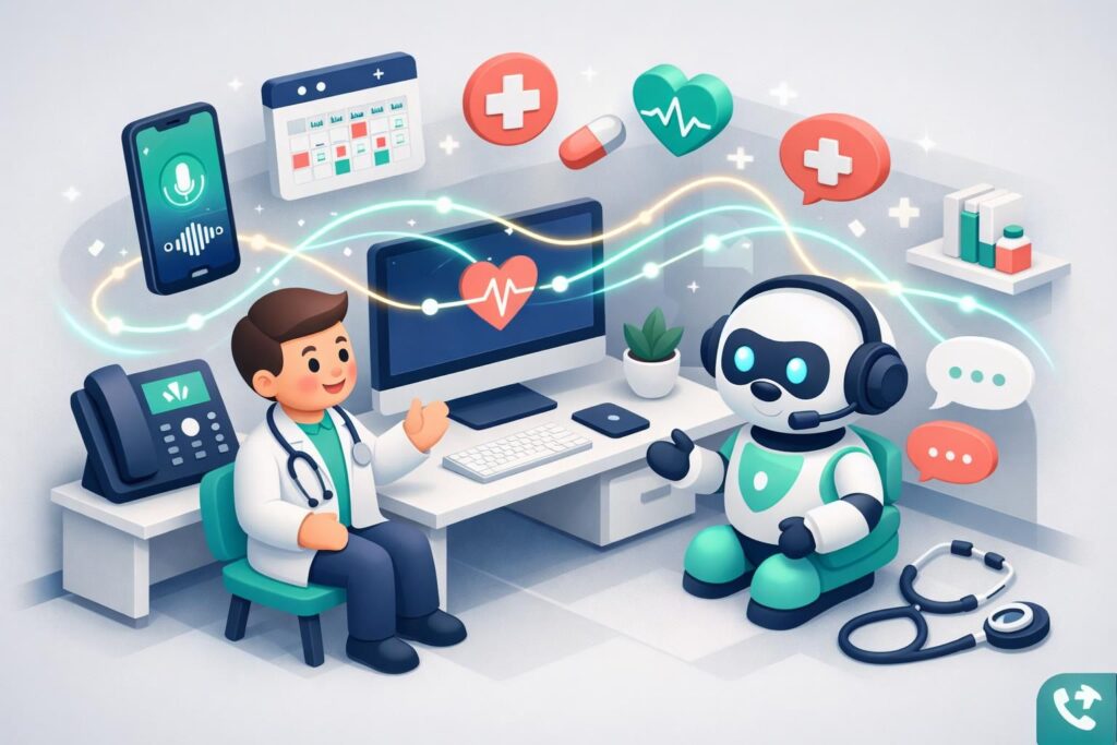 découvrez comment connecter votre système téléphonique médical à un callbot ia en 2026 pour optimiser la gestion des appels et améliorer l'efficacité des services de santé.