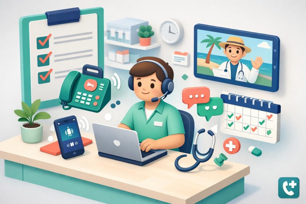 découvrez nos conseils pour organiser efficacement le télésecrétariat médical pendant les vacances et assurer la continuité de votre service sans interruption.