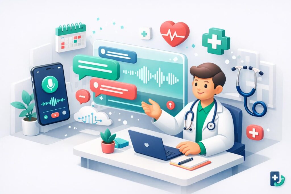découvrez comment la transcription automatique des consultations, grâce à l'ia, révolutionne la pratique médicale en 2026 en simplifiant la saisie des notes et améliorant la qualité des soins.