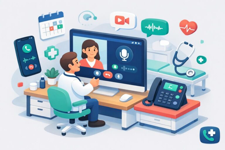 WebRTC téléphonie médicale : appels audio/vidéo dans le navigateur
