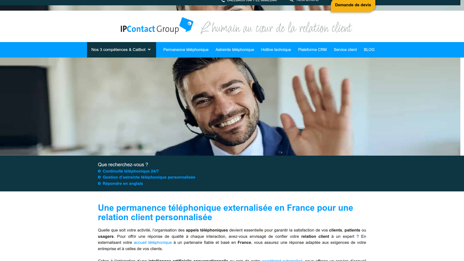 Aperçu IPContact Group