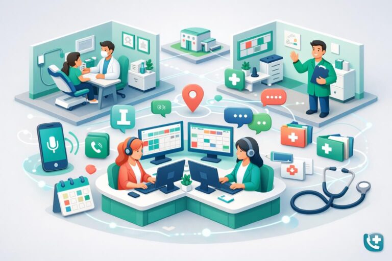 découvrez comment notre secrétariat médical optimise la gestion multisite et multipraticiens pour les centres de santé, garantissant efficacité et coordination optimale.